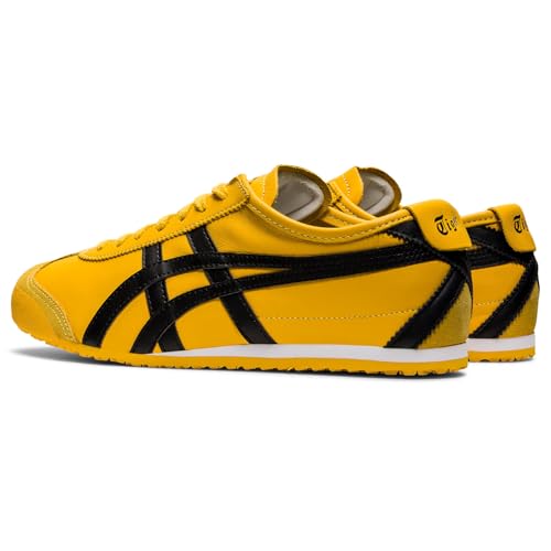 Onitsuka Tiger أوني تسوكا تايغر يونيسكس مكسكو 66 1183C102 (أصفر/أسود، نظام مقاسات الأحذية الأمريكي، بالغ، رجال، رقمي، متوسط، 5) - Image 4