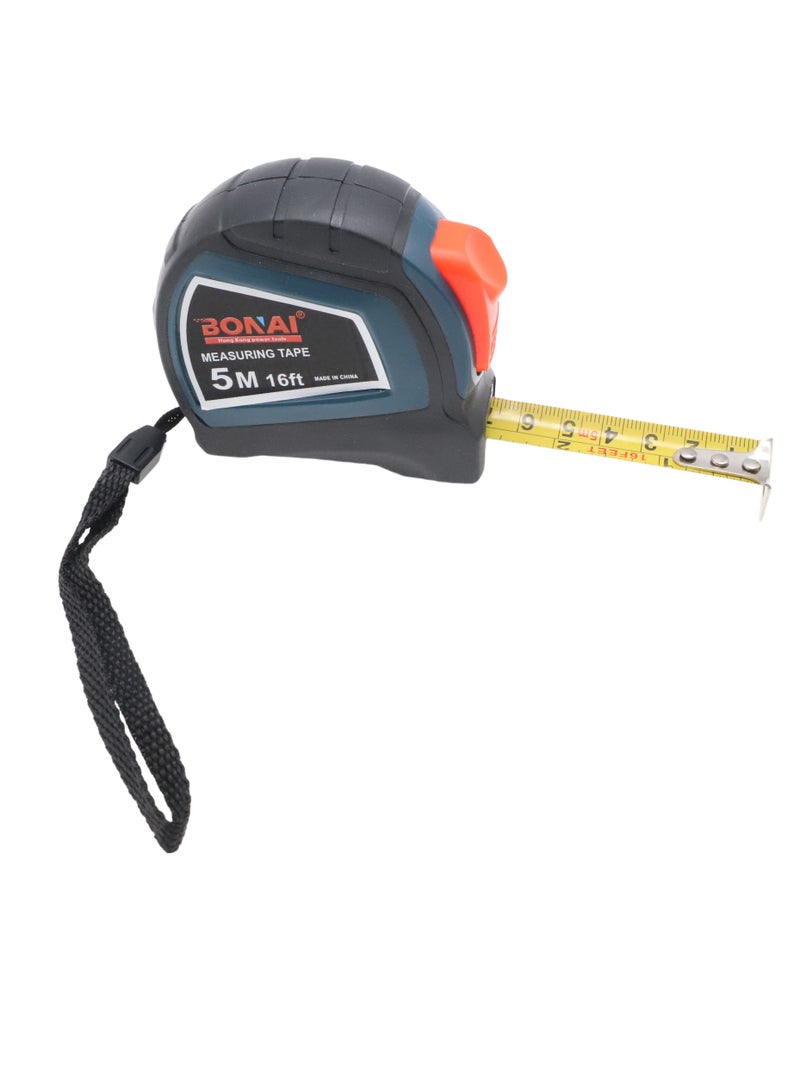 بوناي شريط قياس Bonai 5M/16FT - أداة قياس دقيقة للحصول على نتائج دقيقة - Image 3