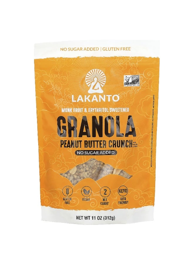 LAKANTO Lakanto, Granola, Peanut Butter Crunch , 11 oz (312 g)  - Image 1