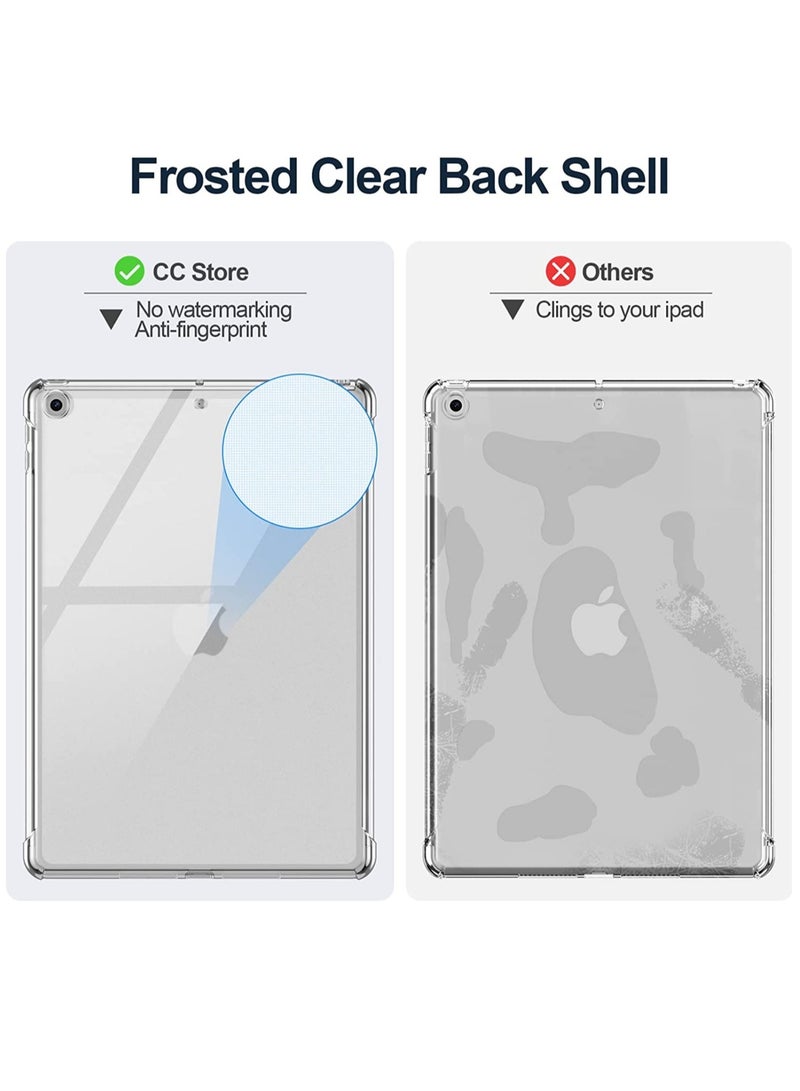 ELTRAZONE Case for iPad 9th/8th/7th Generation iPad 10.2 Case 2021&2020&2019, Transparent Clear Shockproof TPU Protective Case (Clear) - Image 3