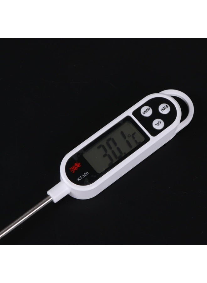 Digital Meat Thermometer – Instant Read Food Thermometer with 14.5cm Stainless Steel Probe, ±1°C Accuracy for BBQ, Grilling, Baking, Candy Making (-50°C~300°C) - Image 2