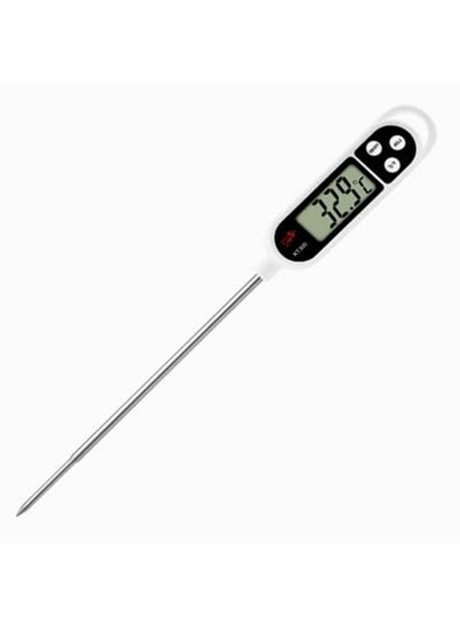 Digital Meat Thermometer – Instant Read Food Thermometer with 14.5cm Stainless Steel Probe, ±1°C Accuracy for BBQ, Grilling, Baking, Candy Making (-50°C~300°C) - Image 1