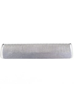 Fendrihan Fendrihan Small 4.6" Sturdy Metal Fine Tooth Barber Pocket Grooming Comb  - Image 4