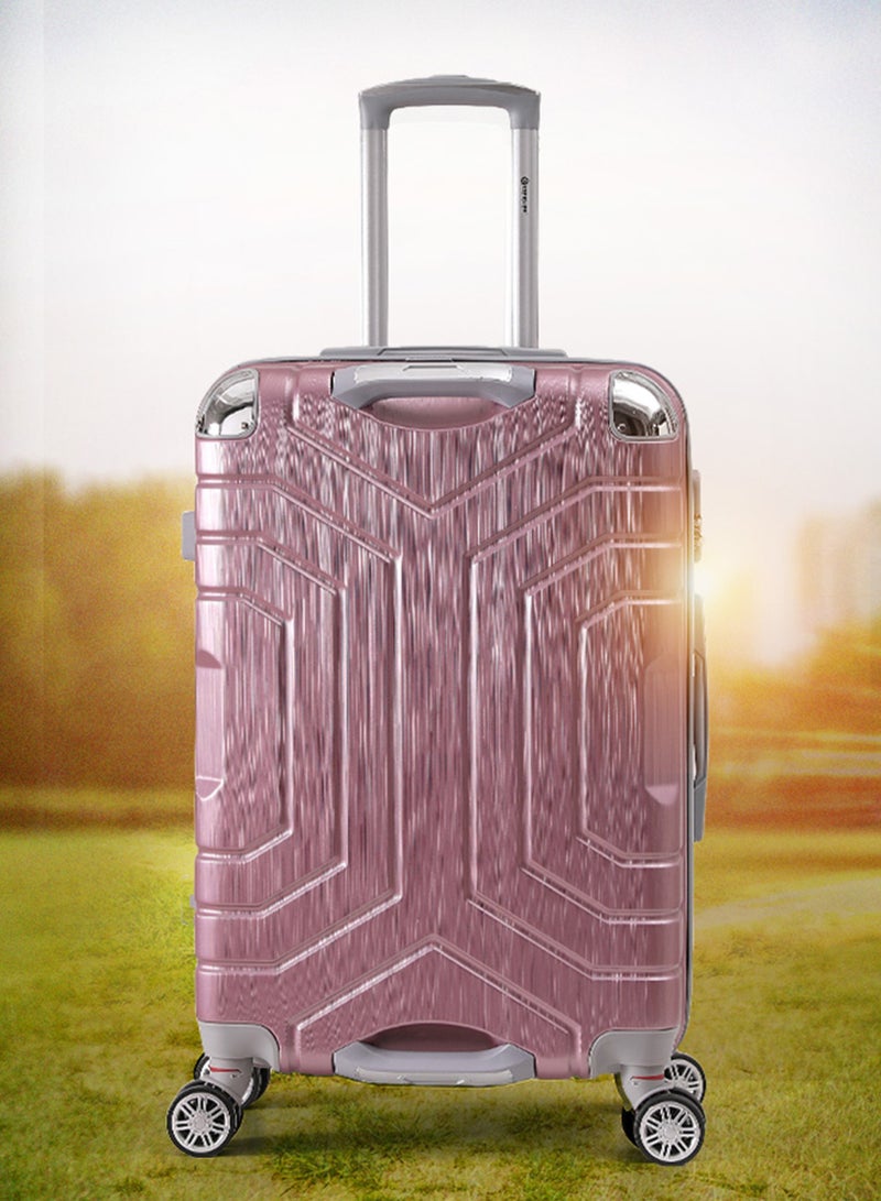 STARLIFE 3 Piece ABS Hard side Trolley Luggage Set Spinner Wheels with Number Lock 20/24/30 Inch - Image 2