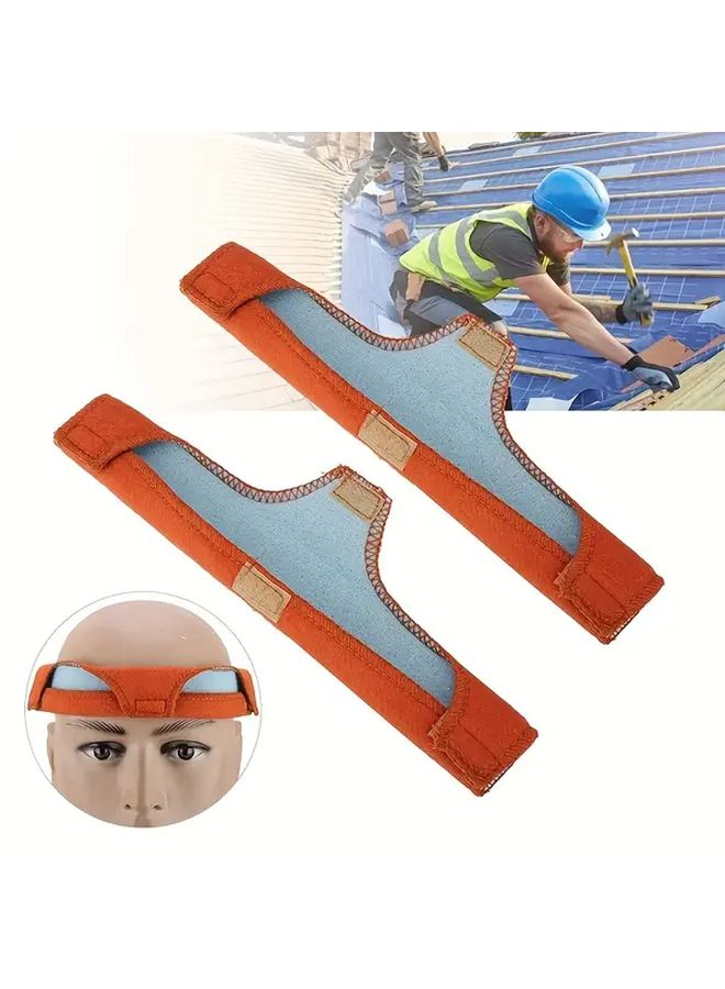 الخوذة السوداء للحام مع حزام عرق قابل للتعديل 2 قطعة، مريح ومنفس، لسلامة الصناعية - Image 2