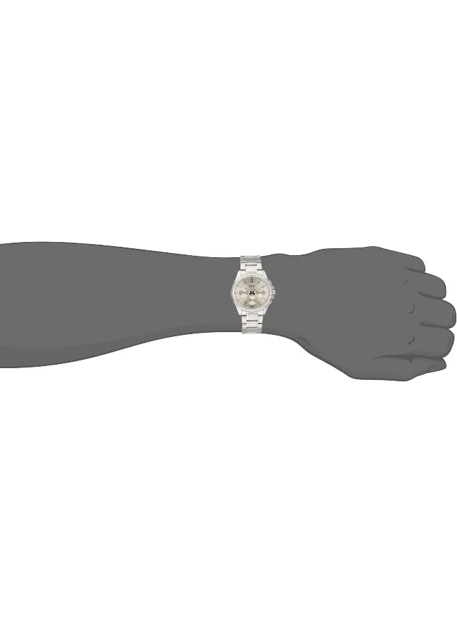 CASIO Men's Analog Display Watch With Silver Stainless Steel Strap - MTP-1375D-7A2