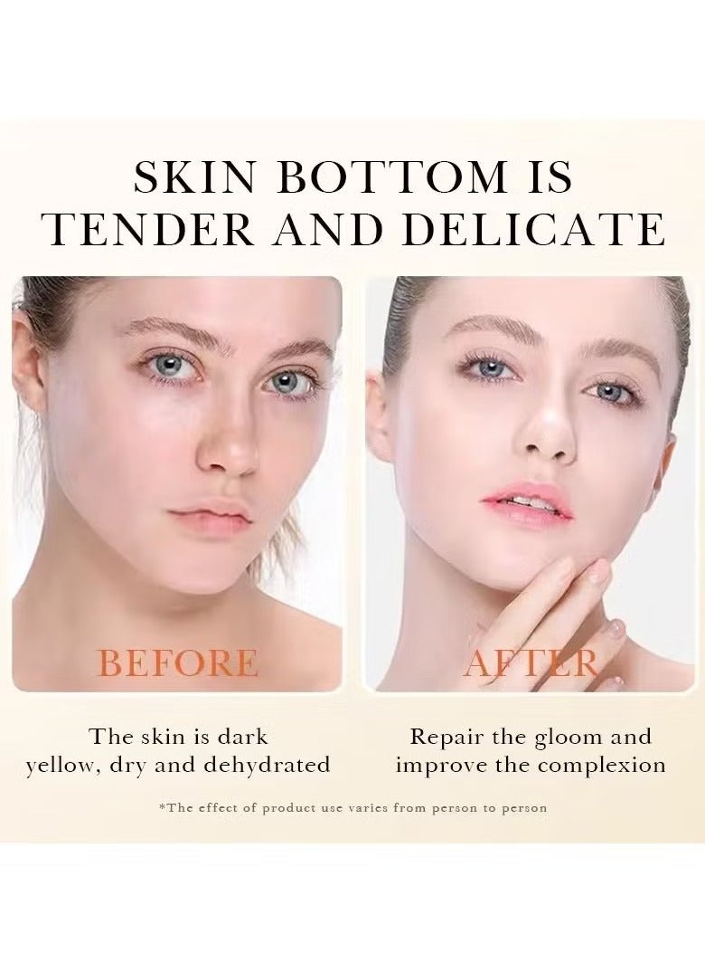 BIOAQUA Oligopeptide Face Skin Repair Freeze-dried Powder Set Sensitive Skin Moisturizing and Smoothing Hyaluronic Acid Essence - Image 4