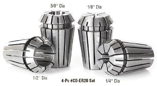 Amana Tool - 1/2 Dia Spring Collets ER20 (CO-278), Industrial Grade - Image 4