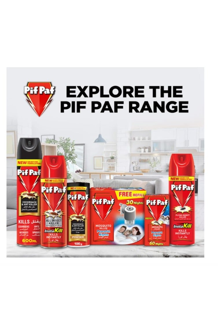 Pif Paf Fly & Mosquito Killer 400g, Pack Of 3 - Image 2