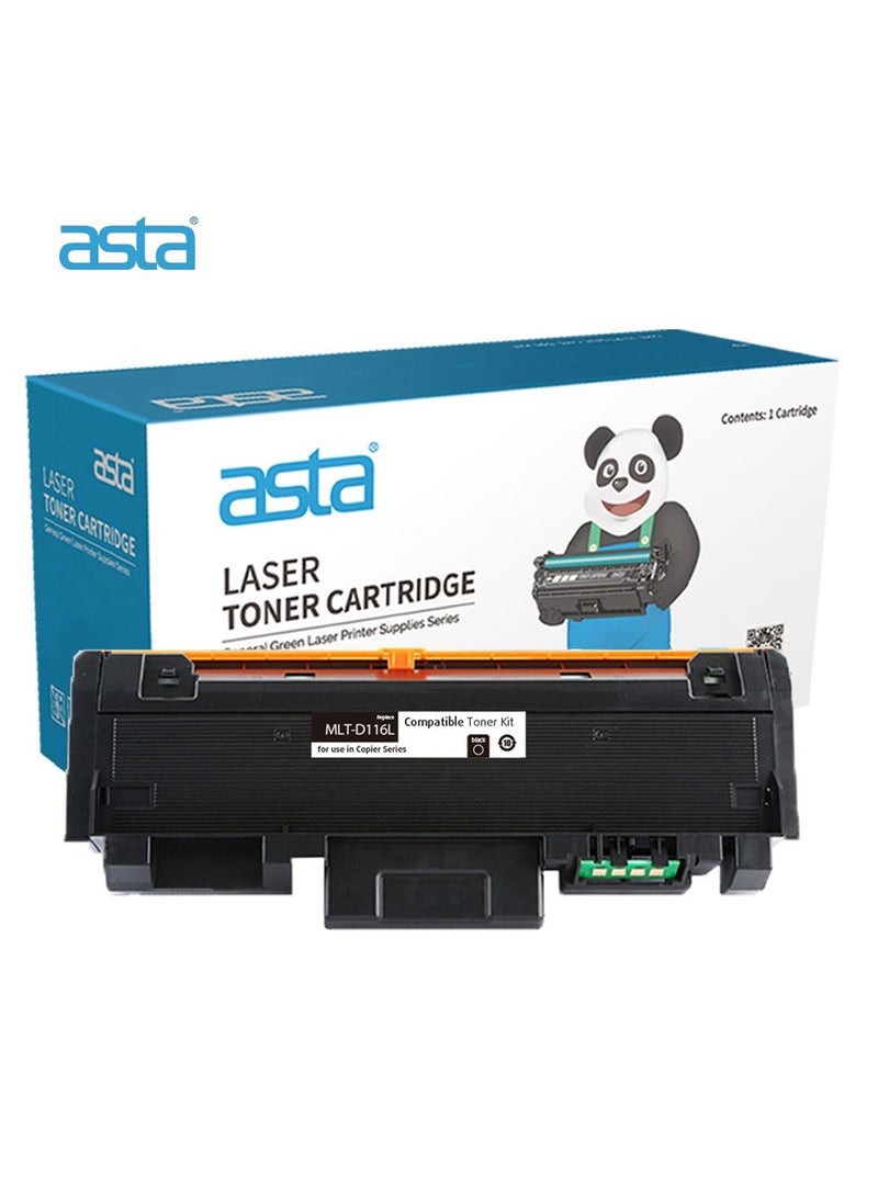 ASTA MLT D116L Toner MLT-D116L Compatible For Samsung Xpress SL-M2625 SL-2626 SL-2825 SL-2826 SL-M2675 SL-M2676 SL-M2875 SL-M2876 SL-M2835 SL-M2836 SL-M2885 Printer Premium Office Consumable D116 116L - Image 1