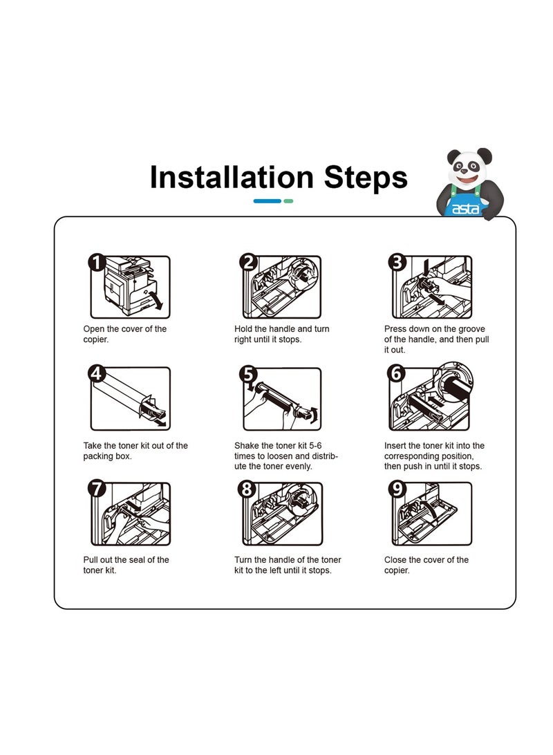 ASTA MLT D116L Toner MLT-D116L Compatible For Samsung Xpress SL-M2625 SL-2626 SL-2825 SL-2826 SL-M2675 SL-M2676 SL-M2875 SL-M2876 SL-M2835 SL-M2836 SL-M2885 Printer Premium Office Consumable D116 116L - Image 5