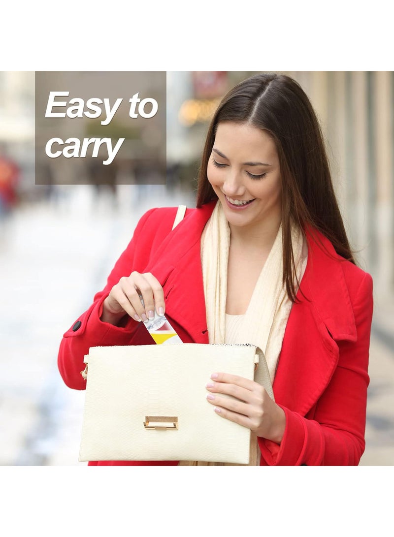 6 Pcs 1 Oz/30 ML Refillable Empty Spray Pump Bottles, Clear Plastic Travel Size Pump Bottles, Vacuum Cosmetic Containers Lotion Dispenser for Foundation, Cream, Shampoo - Image 4