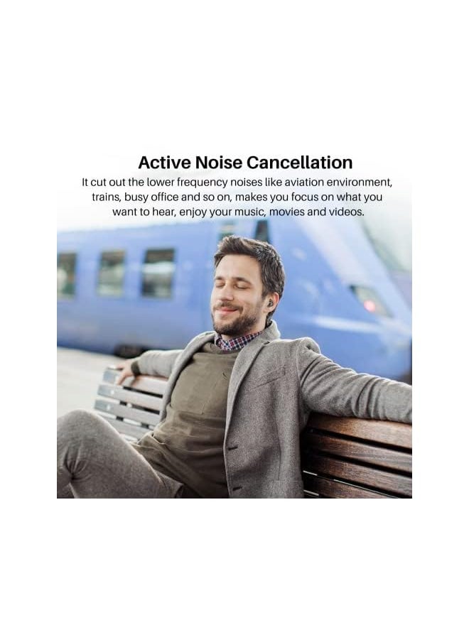 TOZO - Nc7 All Function Hybrid Noise Cancelling Wireless Earbuds Bluetooth 5.3 Headphones With Ultra Long 72H Playtime In Ear Detection App Customization Immersive Sound Deep Bass Headset - Image 1