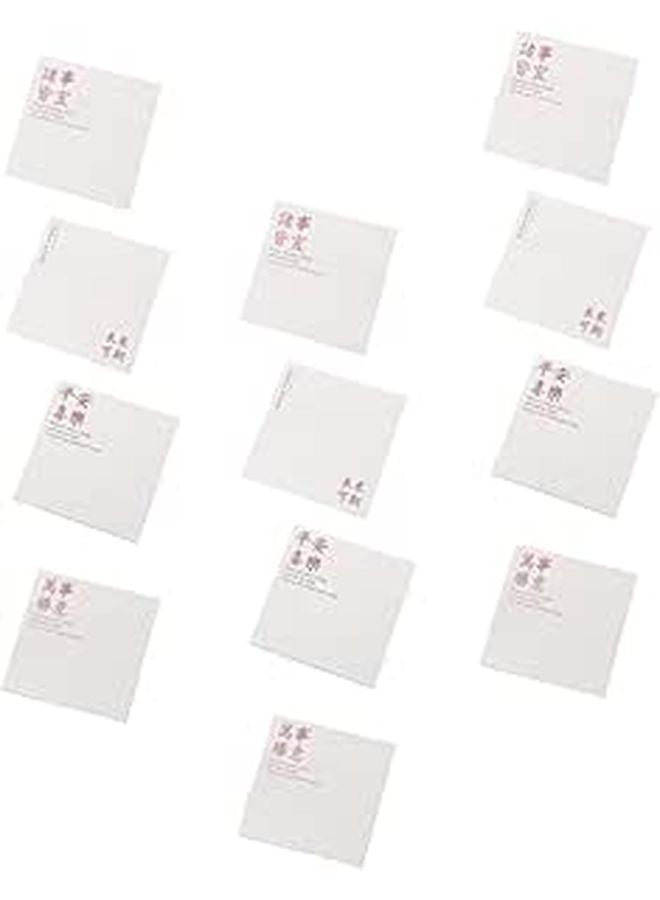 Strong Adhesive Inspirational Memo Pads 12 Pieces Diary Planner Stickers for Students Office - Image 1
