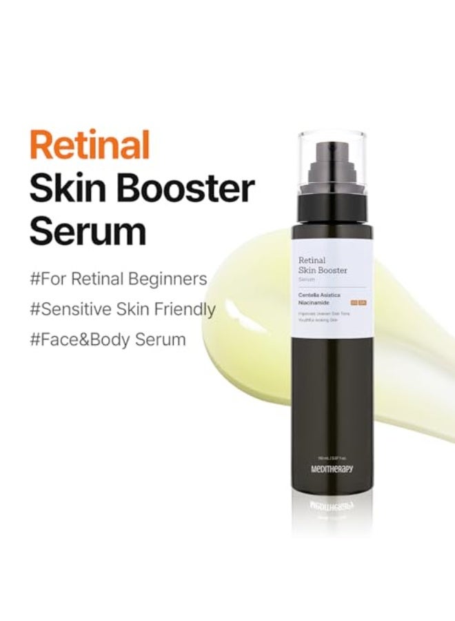 MEDITHERAPY The Glass Skin Booster Duo – Retinal Skin Booster Serum + Ultra-Hydrating Hyaluronic Acid Serum (K-Beauty Set) - Image 2