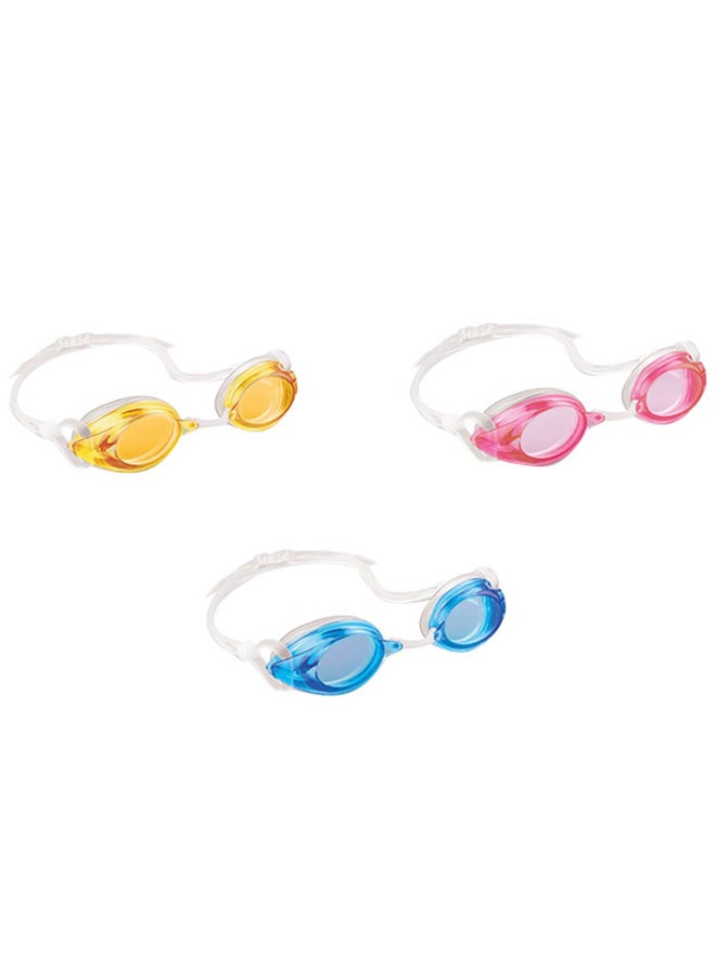 INTEX Sport Relay Swimming Goggles - Assortment 32cm - Image 1