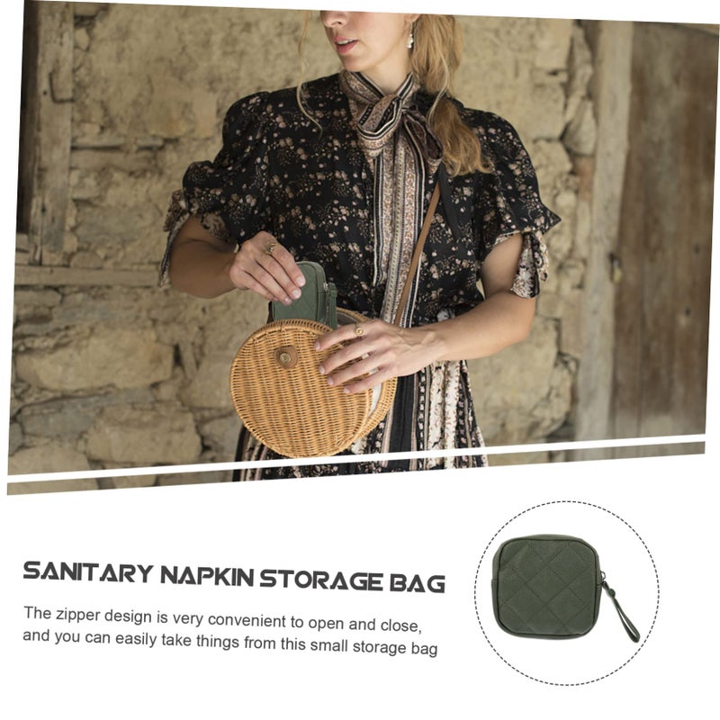 Waterproof Portable Sanitary Towel Pouch For Tampons Nursing Mat And Change Bag - Image 5