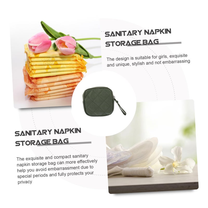 Waterproof Portable Sanitary Towel Pouch For Tampons Nursing Mat And Change Bag - Image 4