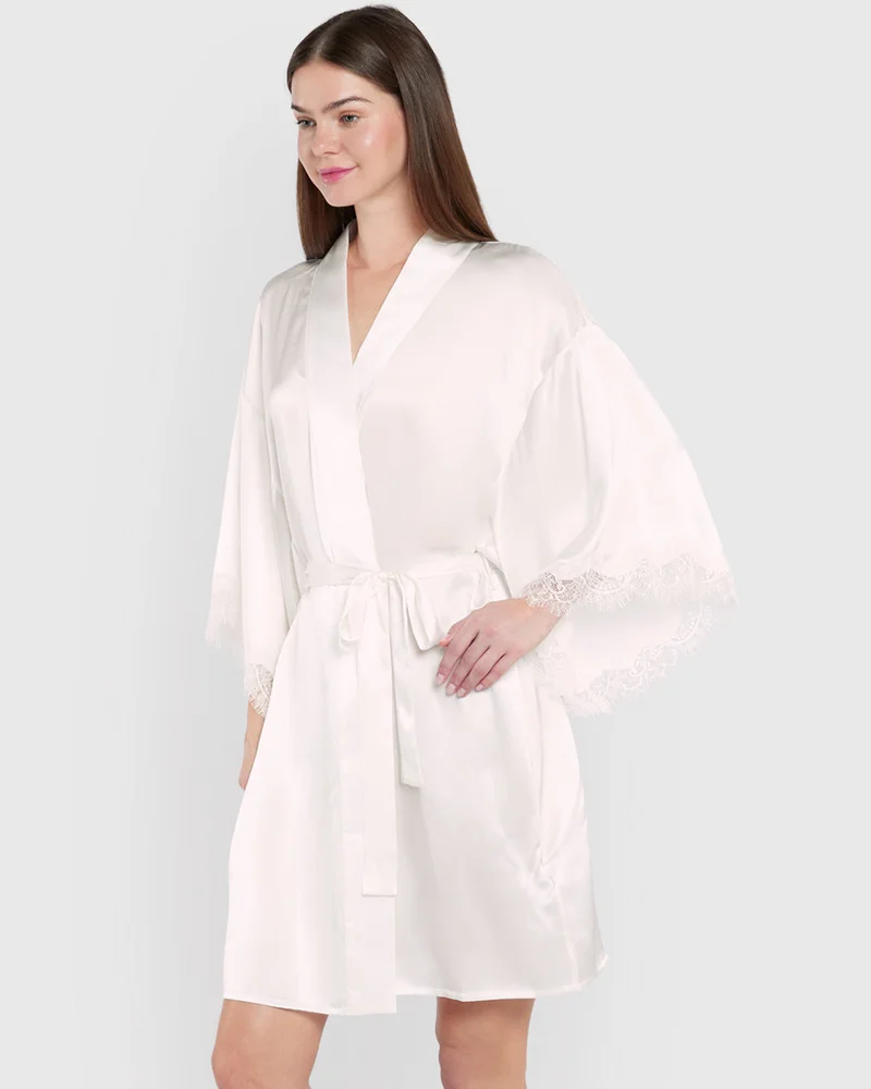 Sainted Sisters Sainted Sisters Silk Pajama Set