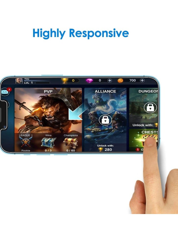 اس-توب واقي شاشة لجوال ايفون 15 برو ماكس (iPhone 15 Pro Max) مضاد للكسر و الخدش و بوضوح عالي UHD - Image 4