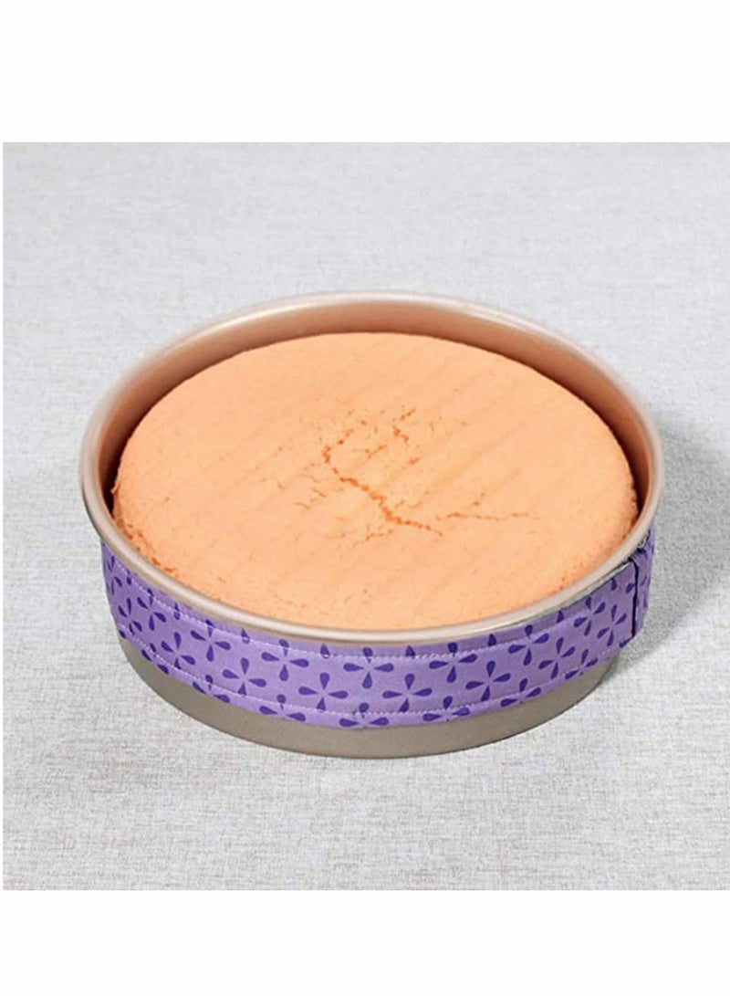 Bake Even Cake Strips for Evenly Baked Cakes, Pan Dampen Belt, Thick Absorbent Cotton, Prevent Deformation, Reusable Easy to clean, Beginner Baking Supplies (2 PCS)  - Image 5