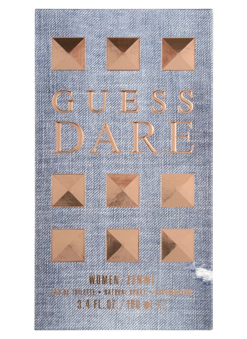 GUESS - GUESS Dare Eau De Toilette Spray Perfume for Women 3.4 oz - A Bold and Playful Fragrance - Image 1