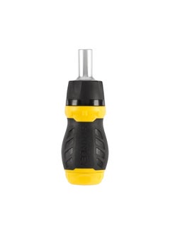 Stanley Stanley 0-66-358 Stubby Muti-Bit Ratcheting Screwdriver, 6 Bits, 1 Set,Multicolour  - Image 3