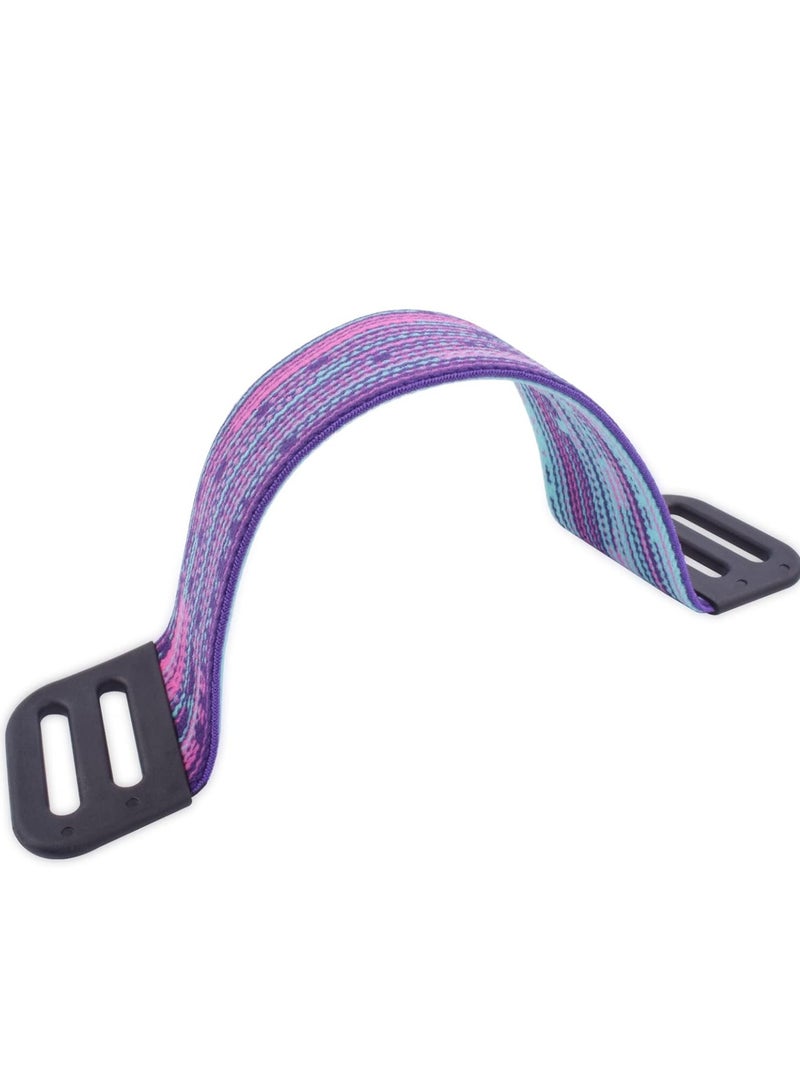 Bukela G733 Headset Strap, G733 Headphone Headband Replacement for Logitech G733 Wireless G335 Wired Gaming Headset (Mint Vector) (Purple Stripe)  - Image 4