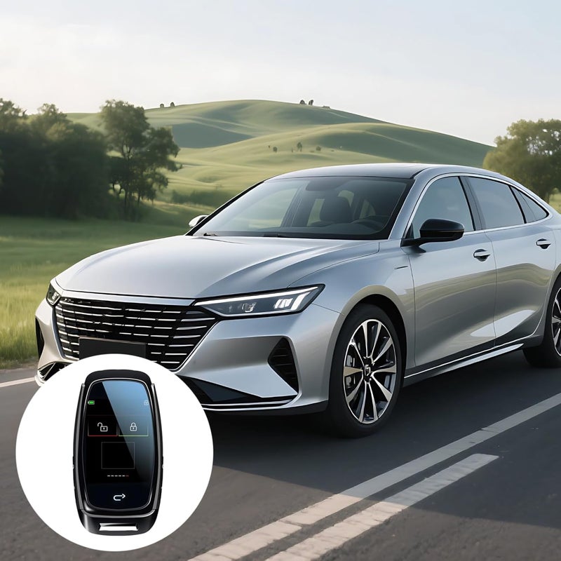 365-Day Standby Smart LCD Key, 2 in / 5.1 Cm Touch Screen, Remote Keyless Entry, Gift Box Included, for Cars with One-Key Start - Image 2