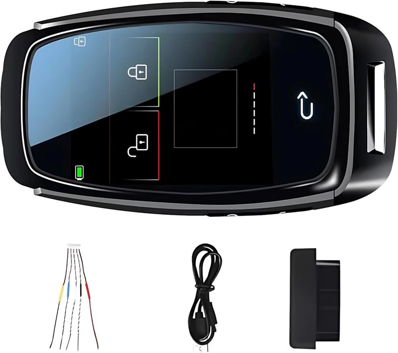 365-Day Standby Smart LCD Key, 2 in / 5.1 Cm Touch Screen, Remote Keyless Entry, Gift Box Included, for Cars with One-Key Start - Image 1