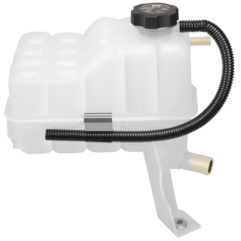 Engine Coolant Overflow Recovery Reservoir Tank with Sensor Cap 19992007 for Chevy Silverado 1500 HD Suburban Tahoe 20022006 for Cadillac Escalade for GMC Yukon Sierra Engine Coolant Reservoir