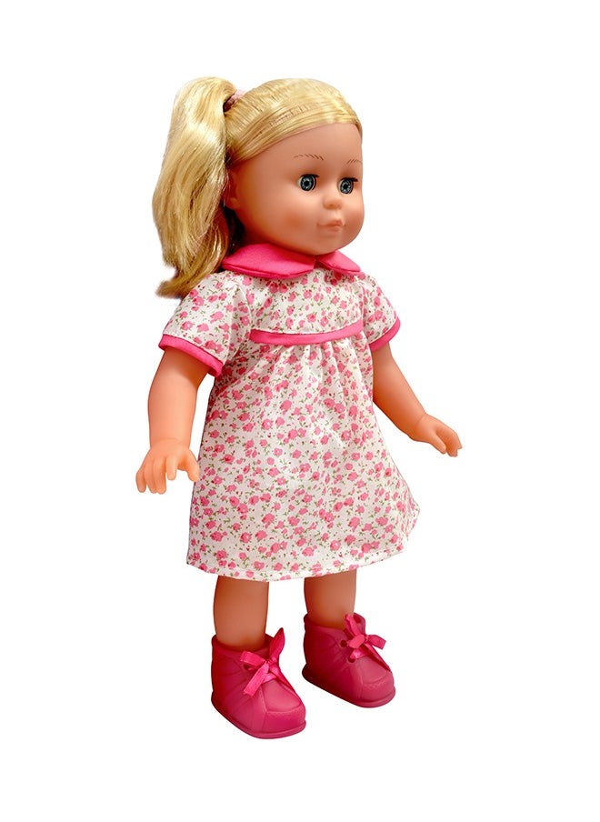 dolls world دمية ناعمة صوفيا 41 سم (16 بوصة) مع شعر فاخر  - Image 2