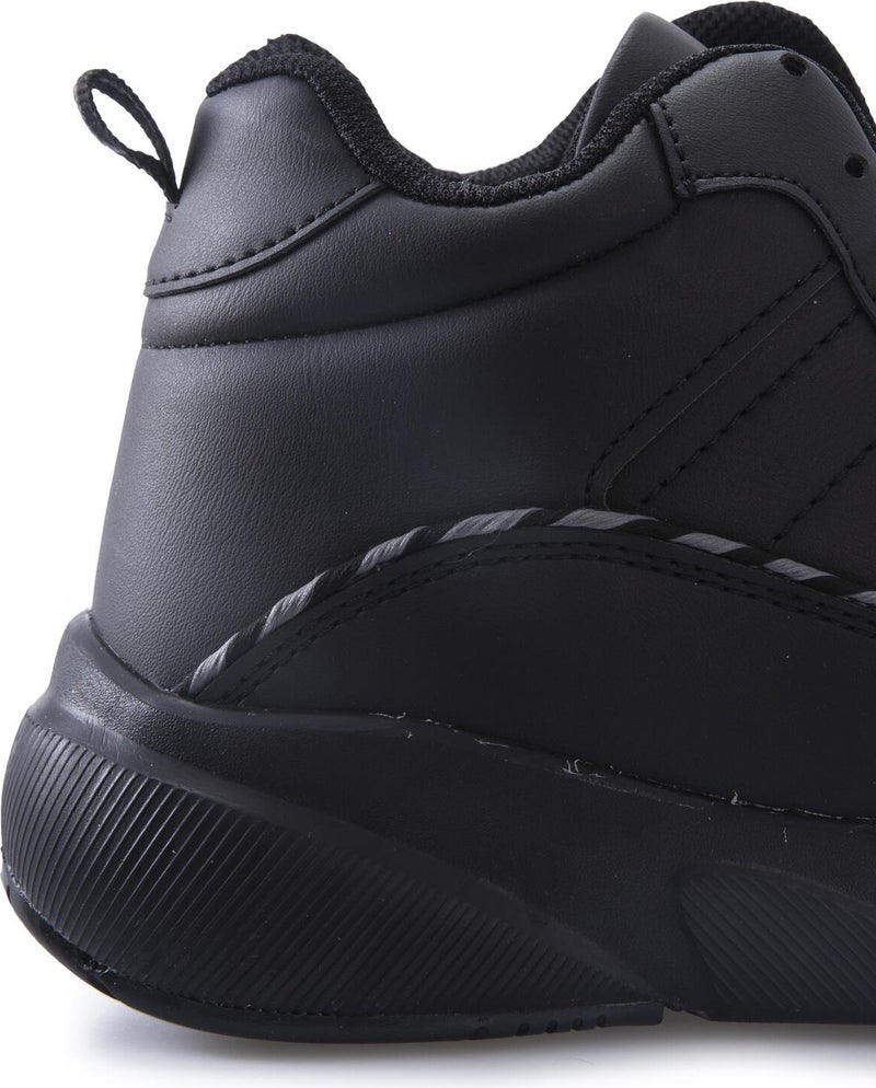 Tommy Life Tommylife Black Men's High Top Striped High Sole Sneakers - 89094  - Image 1