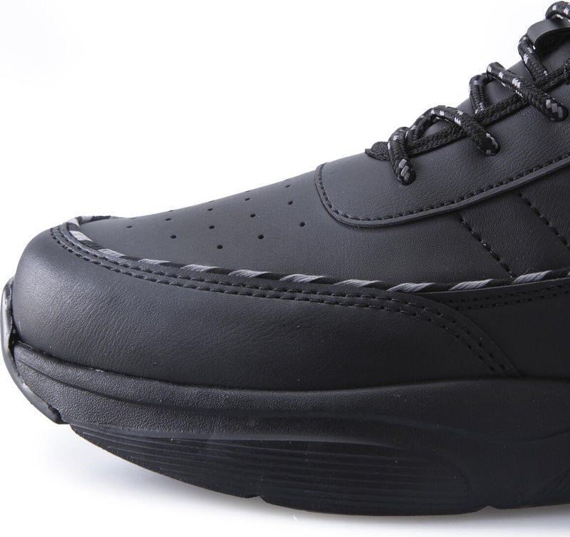 Tommy Life Tommylife Black Men's High Top Striped High Sole Sneakers - 89094  - Image 5