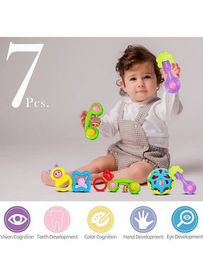 فنبلاست مجموعة خشخيشة FunBlast للأطفال من عمر 0 إلى 6 أشهر - ألعاب خشخيشة وعضاضة للأطفال الرضع - ألعاب خشخيشة للأطفال حديثي الولادة - ألعاب تنمية مبكرة للأطفال الرضع والأطفال الصغار - هدايا إرجاع للأطفال، هدايا استحمام الطفل - Image 5
