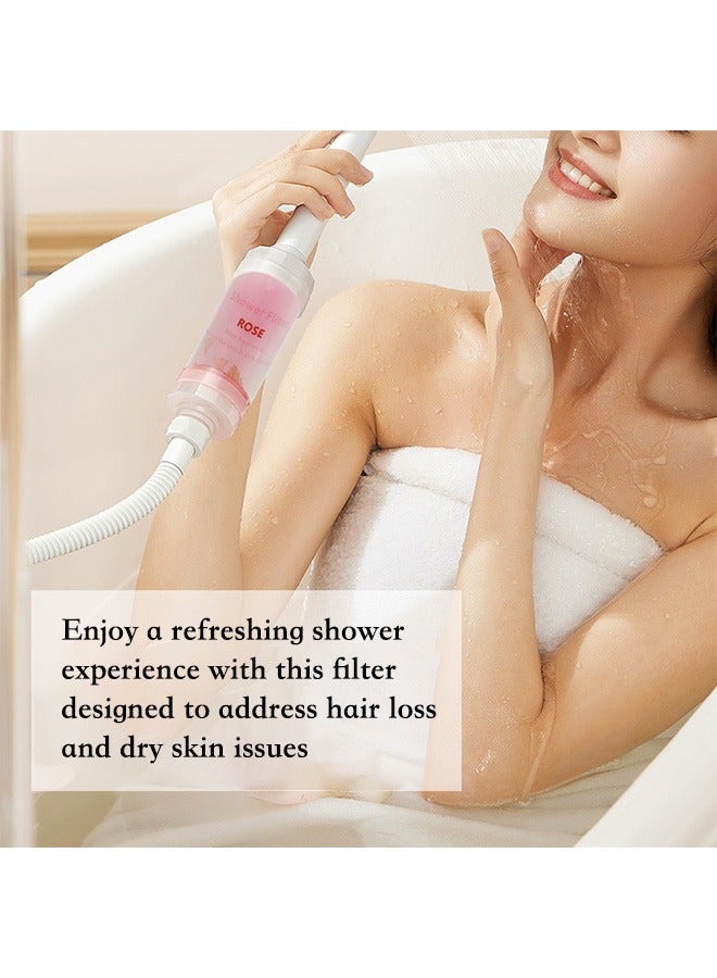 Gel Shower Filter, Anti-Hair Loss, Prevents Dry Skin, Removes Chlorine, Removes Rust, Relaxing Aromatherapy, Non-Toxic (Lemon Scent), 155g  - Image 4