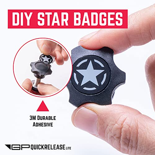 GPCA GP Star Thumb Screws, M8 Bolt Set for Easy Bronco Top Removal Lift & Cargo Cover Installation, Compatible with Tie Downs, Bronco Accessories for Ford Bronco, 8 Pack - GPCA - Image 5