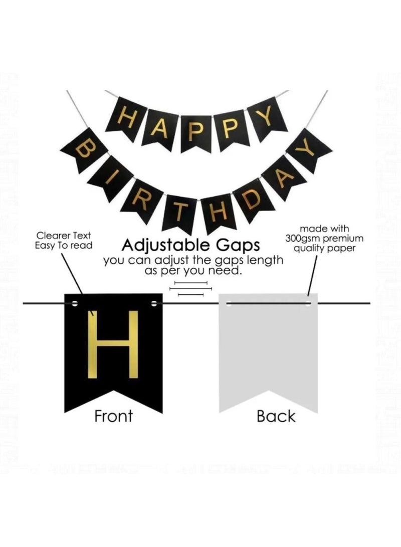 هايلاند لافتة عيد ميلاد سعيد سوداء لتزيين عيد الميلاد - Image 3