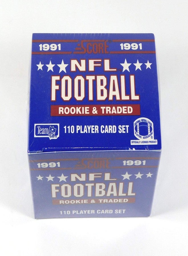 SCORE 1991 Score Supplemental Football Rookie and Traded Factory Complete Set Sealed (110) - Image 1