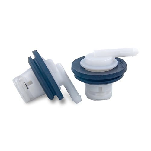 Suspenix Fuel Tank Vent Valves, Fuel Tank Vent with Grommet Seal Compatible with Ford 1980-1996 F150 F250, 1980-1997 F350 Thunderbird (Pack of 2) - Image 2