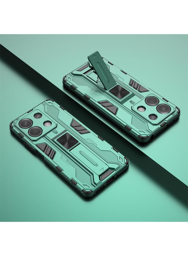 S-TOP Case For Redmi Note 13 5G Supersonic Armor PC Hybrid TPU Phone Case - Image 3