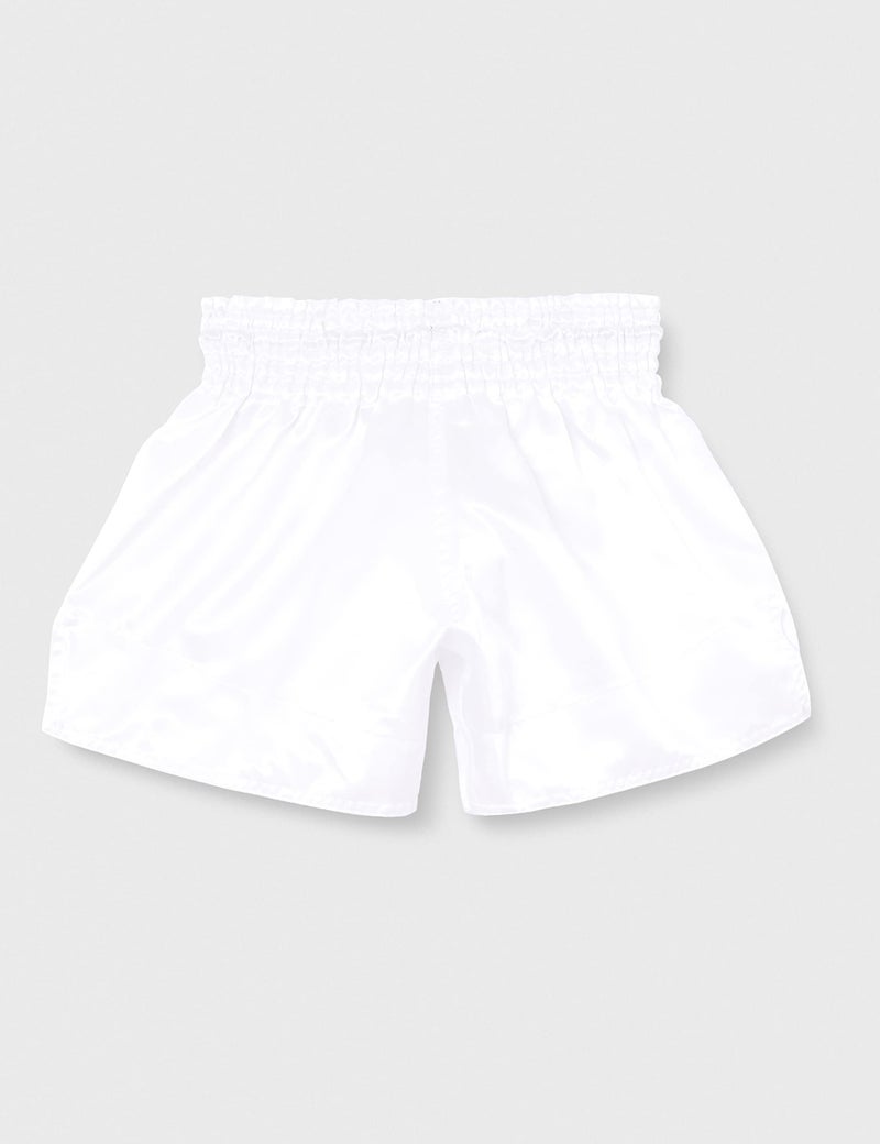 Venum Muay Thai Shorts Classic - White/Gold - S - Image 3