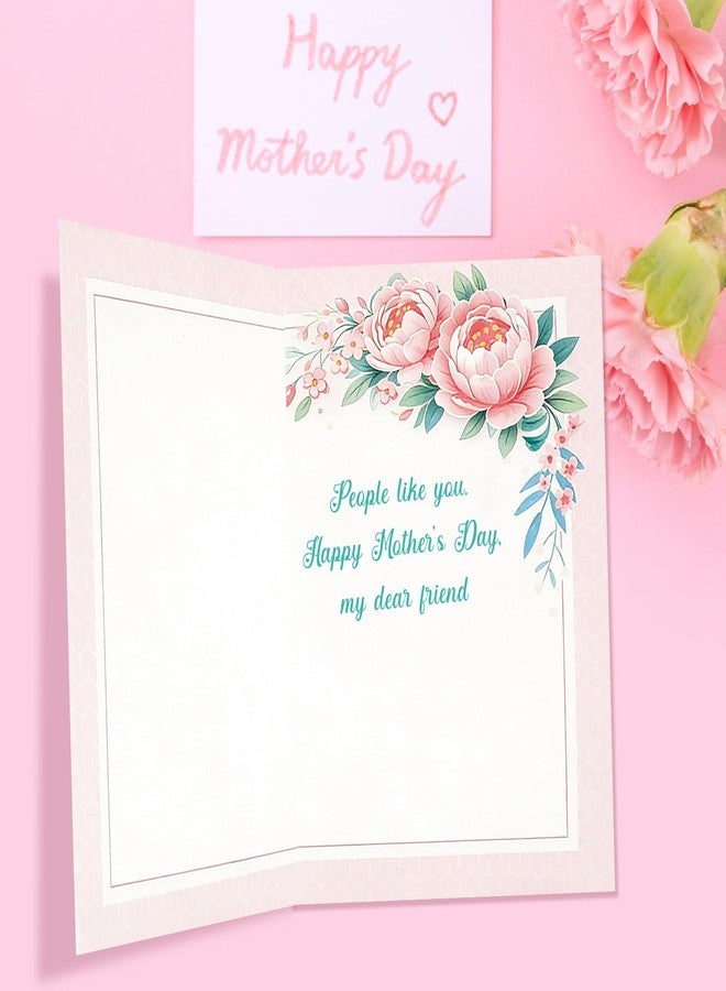 FANCYLUCKY Happy Mother’s Day Card for Friend Bestie, Funny Mothers Day Gift for Good Friend BFF - Image 2