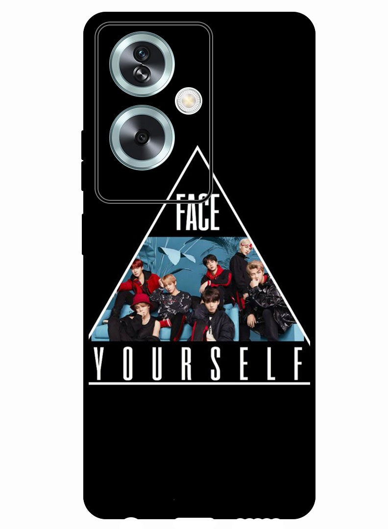 Theodor جراب واقٍ مضاد للخدش ومقاوم للصدمات لهاتف Oppo A2 BTS face yourself - Image 1