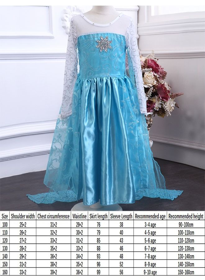 ZCM-HAPPY Fairytale Princess Breathable Comfort Theme Party Fancy Dress Cosplay Costume - Image 4