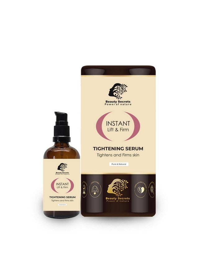 beauty Secrets Instant Lift and Firm Serum for Face 30 ml | Anti Aging Serum for Women & Men for Skin Tightening infused with Retinol, Hyaluronic acid, Glycolic acid and Jojoba Oil - Image 1
