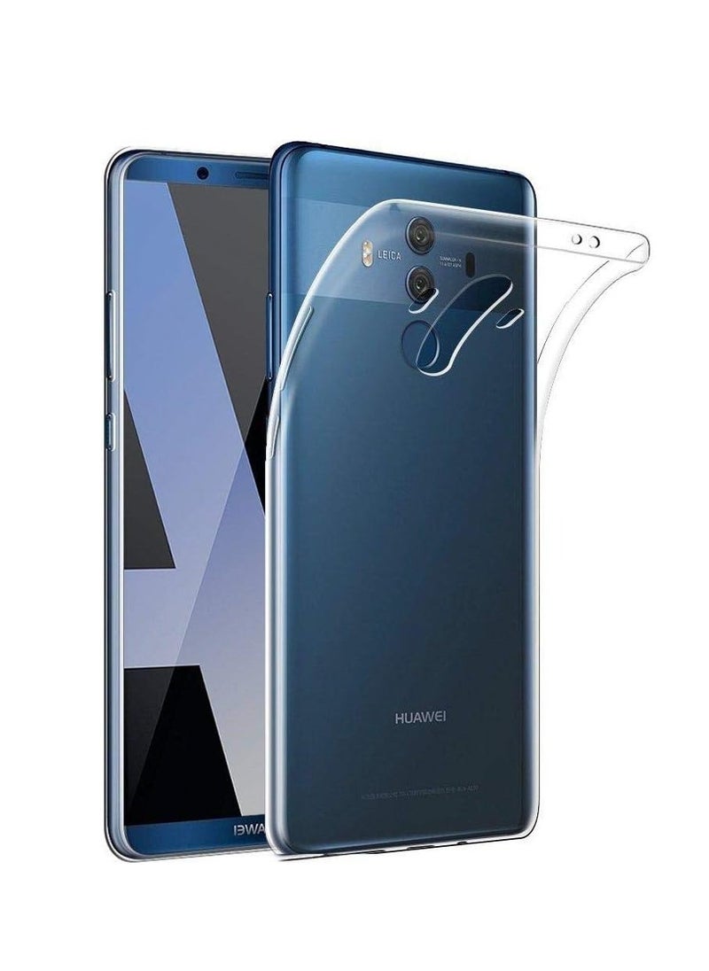 Huawei MATE 10 Pro cover, anti-shock and protect against falling, transparent silicone