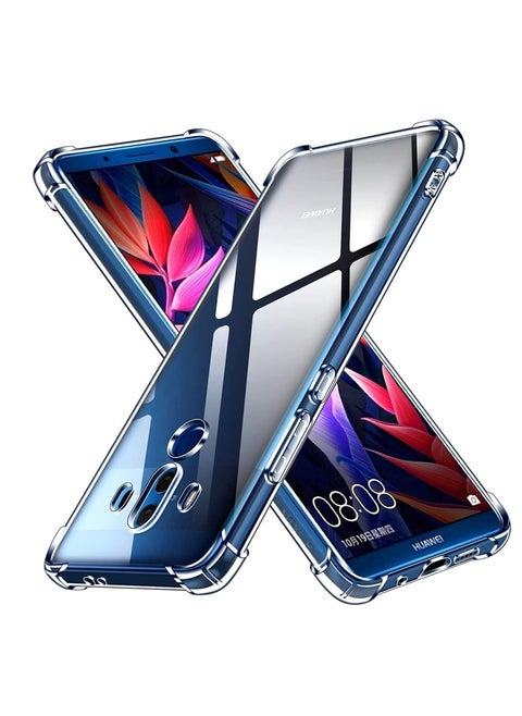 Huawei MATE 10 Pro cover, anti-shock and protect against falling, transparent silicone