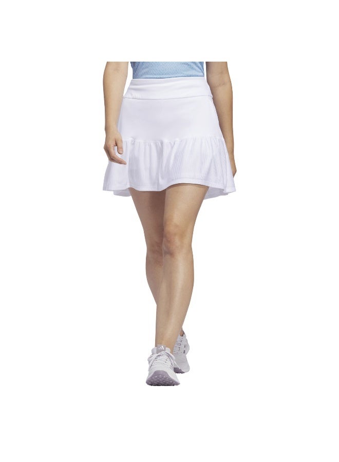 adidas تنانير / فساتين جولف نسائية بيضاء مقاس XS/S - Image 3