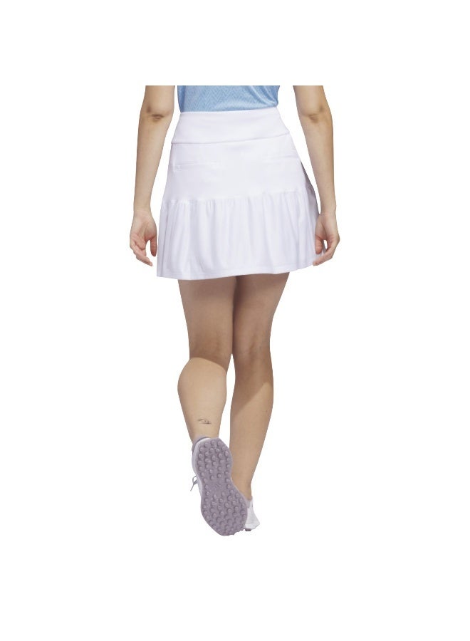 adidas تنانير / فساتين جولف نسائية بيضاء مقاس XS/S - Image 4